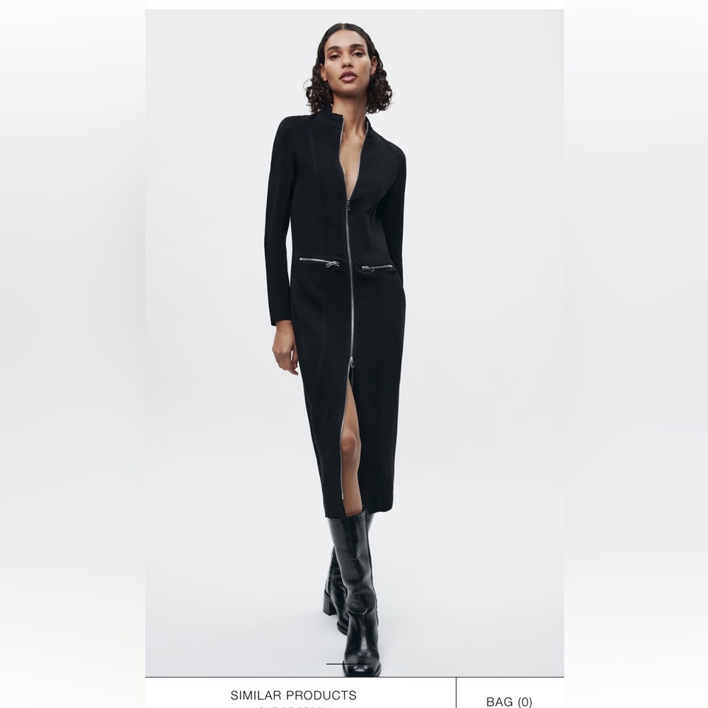 Zara zip dress